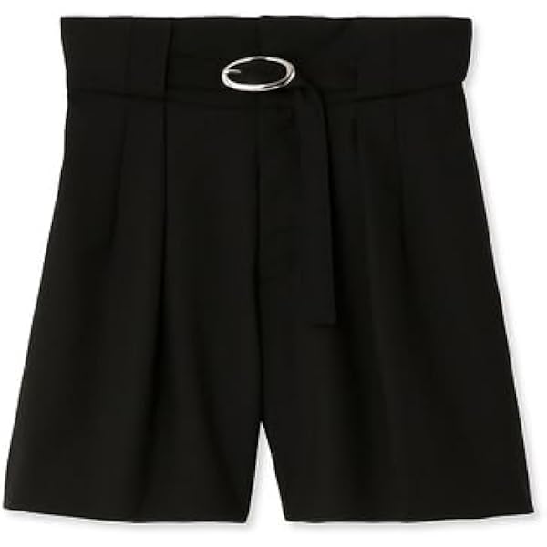 Amazon | [フレイ アイディー] ハイウエスタックショートパンツ